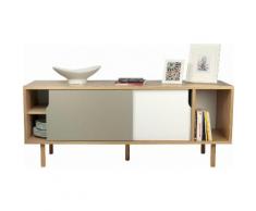 TemaHome Sideboard Dann, mit Schiebetüren, Breite 165 cm beige Sideboards Kommoden