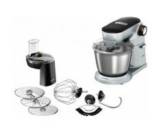 BOSCH Küchenmaschine OptiMUM MUM9D33S11, 1300 Watt, Schüssel 5,5 Liter silberfarben Multifunktionsküchenmaschinen Küchenmaschinen Haushaltsgeräte ohne Kochfunktion