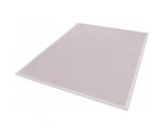 Dekowe Läufer Naturino Rips, rechteckig, 7 mm Höhe, Teppich-Läufer, Flachgewebe, Sisal-Optik, mit Bordüre, In- und Outdoor geeignet beige Teppichläufer Bettumrandungen Teppiche