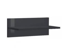 Wandregal Elas Breite 50 cm, schwarz, schwarz grafit