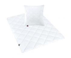 SEI Design Bettdecke + Kopfkissen Classic Dream, (Spar-Set) weiß Allergiker Bettdecken Bettdecken, Unterbetten