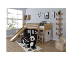 Ticaa Hochbett Ekki beige Kinder Kinderbetten Kindermöbel Hochbetten