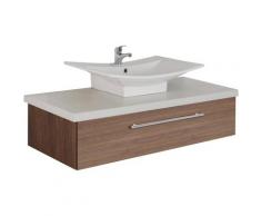 MARLIN Waschtisch Laos 3110, Breite 120 cm, Becken mittig beige Waschtische Badmöbel