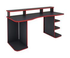 byLIVING Gamingtisch Finn, Breite 160 cm grau Kinder Gaming-Tisch Kinderschreibtische Bürotische und Schreibtische Büromöbel
