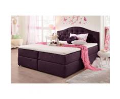 Home affaire Boxspringbett Amber lila Einzelbetten Betten Komplettbetten