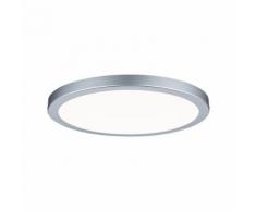 Paulmann LED Deckenleuchte Atria Panel rund 19W Chrom matt für Wand- und Deckenmontage, 1 St., Neutralweiß silberfarben LED-Lampen LED-Leuchten SOFORT LIEFERBARE Lampen Leuchten