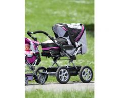 CHIC4BABY Kombi-Kinderwagen Viva schwarz Ab Geburt Altersempfehlung Kinderwagen