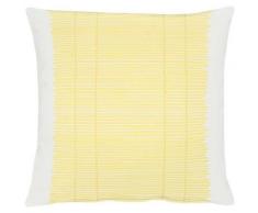 APELT Dekokissen 3033 Loft Bambusmatte weiß gemustert Kissen