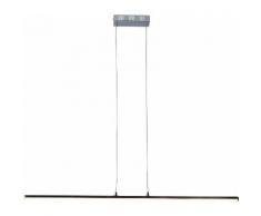 näve LED Pendelleuchte STRAIGHT, silberfarben, chromfarben