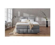 Guido Maria Kretschmer Home&Living Boxspringbett Wehma grau Doppelbetten Betten Komplettbetten