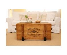 Uncle Joe´s Truhentisch Boulangerie braun Holz-Couchtische Holztische Tische Tisch