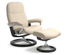 Stressless Relaxsessel Garda, mit Signature Base, Größe M, Gestell Schwarz beige Sessel
