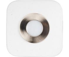 SPOT Light Deckenleuchte COOL, LED-Board, 1 St., Leuchte mit integrierten LED-Leuchtmitteln, Betonelemente handgefertigt, Naturprodukt - nachhaltig, Made in Europe braun Deckenleuchten