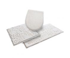 GRUND exklusiv Badematte Sophia, Höhe 22 mm, rutschhemmend beschichtet, Hoch-Tief-Struktur, Made in Europe beige Grund Badtextilien