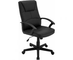 Homexperts Chefsessel IRIS schwarz Bürostühle Büromöbel Stühle
