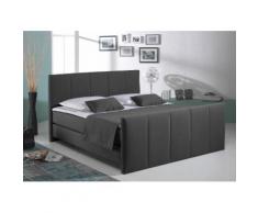 Home affaire Boxspringbett Portland grau Einzelbetten Betten Komplettbetten
