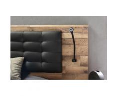 FORTE Leseleuchte 2er Set, schwarz