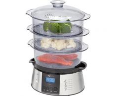CLATRONIC Dampfgarer DG 3547 inox, 800 W silberfarben Küchenkleingeräte Haushaltsgeräte