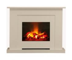 Albero Elektrokamin Sidney, weiß, Neutral, hellbeige