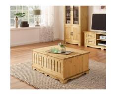 Home affaire Couchtisch Trinidad, Breite 120 cm beige Truhen-Couchtische Couchtische Tische Tisch
