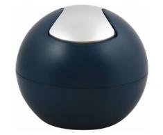 spirella Kosmetikeimer BOWL, mit Schwingmechanismus blau Badaccessoires Wohnaccessoires