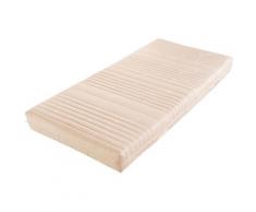 DELAVITA Naturmatratze VITAM 17, 17 cm hoch, (1 St.), Bezug aus 100% Bio-Baumwolle - auch als Partnermatratze erhältlich weiß Allergiker-Matratzen Matratzen