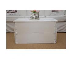 Uncle Joe´s Truhentisch, aus heimischen Hölzern weiß Truhen-Couchtische Couchtische Tische Truhentisch