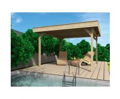 Wolff Holzpavillon Elba, BxT: 350x352 cm, Grundbauset kdi Pavillons Garten Balkon
