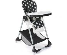 CHIC4BABY Hochstuhl Anuk, Dots black schwarz Stühle Sitzbänke