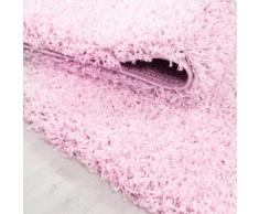 Ayyildiz Hochflor-Teppich Life Shaggy 1500, rund, 30 mm Höhe, Wohnzimmer rosa Schlafzimmerteppiche Teppiche nach Räumen