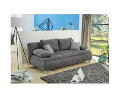 Jockenhöfer Gruppe Schlafsofa, inkl. Bettkasten grau Schlafsofa Sofas Couches Möbel sofort lieferbar
