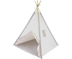 Knorrtoys Spielzelt Tipi grau Kinder Holzspielzeug