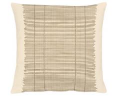APELT Kissenhülle 3033 Loft Bambusmatte, (1 St.) beige Dekokissen gemustert Kissen