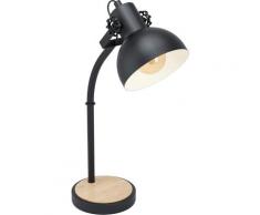 EGLO,Tischleuchte LUBENHAM schwarz Lampen und Leuchten Arbeitszimmer Büro Landhaus Charme