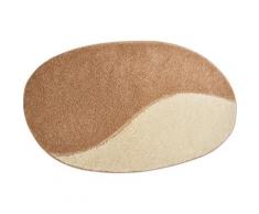 Grund Badematte Orbis, Höhe 24 mm, rutschhemmend beschichtet, fußbodenheizungsgeeignet beige Badtextilien