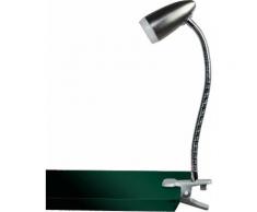 ACTION by WOFI,Klemmleuchte BRENT silberfarben Leselampen Lampen Leuchten