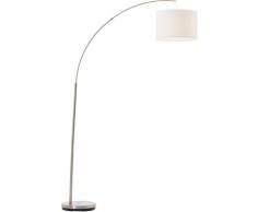 Brilliant Leuchten,Bogenlampe Clarie silberfarben Bogenlampen Stehleuchten Lampen Leuchten