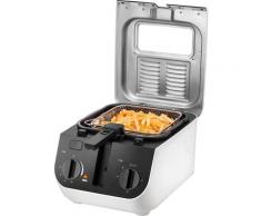 Unold Fritteuse Design 58625, 2000 Watt, Fassungsvermögen 2,5 Liter weiß Haushaltsgeräte Elektrogeräte