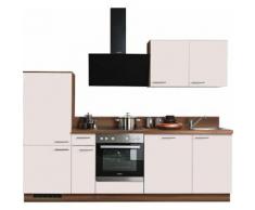 Express Küchen Küchenzeile Scafa EEK C beige Küchenzeilen mit Geräten -blöcke Küchenmöbel Arbeitsmöbel-Sets