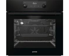 GORENJE Einbaubackofen, 2-fach-Teleskopauszug, Pyrolyse-Selbstreinigung EEK A+ schwarz Backöfen Herde Kochfelder Haushaltsgeräte