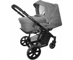 knorr-baby Kombi-Kinderwagen Set, »Berlin«, grau, Unisex, grau