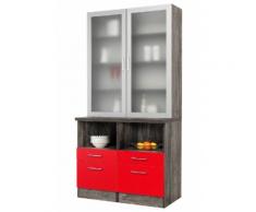 HELD MÖBEL Küchenbuffet Sevilla in 3 Farben, Breite 100 cm beige Küchenserien Küchenmöbel Schränke