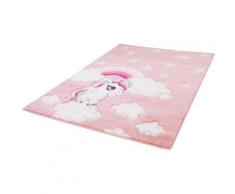 Kinderteppich Bueno Kids 1450 Carpet City rechteckig Höhe 13 mm maschinell gewebt, rosa, pink