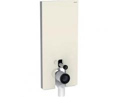 GEBERIT Vorwandelement WC Monolith, (Komplett-Set), Wasseranschluss hinten mittig, für Stand-WC 114cm beige Sanitärtechnik Bad Sanitär