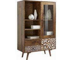 Home affaire Vitrine Bhaskar, Höhe 150 cm bunt Vitrinen