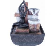 Home affaire Brunnen Yoga, grau