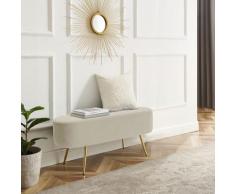 Leonique Bettbank Zirkon, Polsterbank in 3 Farben und Breiten erhältlich, auch als Garderobenbank geeignet beige Bettbänke Sitzbänke Stühle