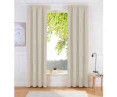 my home Verdunkelungsvorhang Sola, Breite 130 cm und 270 beige Wohnzimmergardinen Gardinen nach Räumen Vorhänge