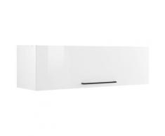 HELD MÖBEL Klapphängeschrank Tulsa Breite 110 cm, weiß, weiß Hochglanz