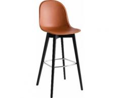 connubia by calligaris 4-Fußstuhl Academy W CB/1673-HS/ - V P15L braun Barhocker Barmöbel Küchenmöbel Stühle